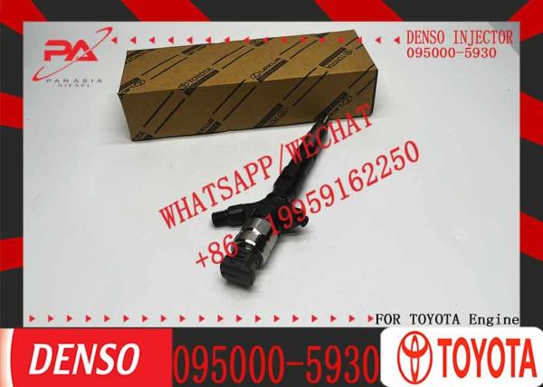 095000-5930 Motor diesel inyección 09500059319X 23670-30240 inyector de combustible eléctrico 095000-5931 para Toyota