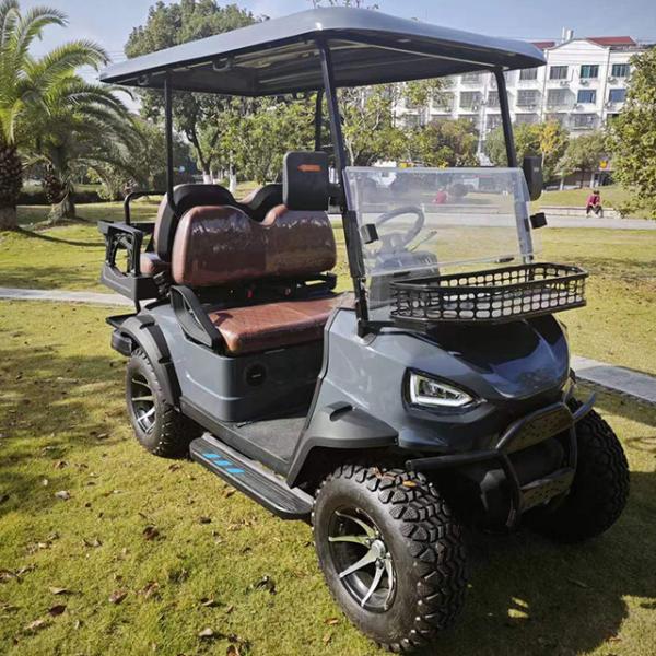 10 Inch Aluminum Alloy Wheels Electric Golf Buggy Powered by 100Ah/120Ah/150Ah Battery