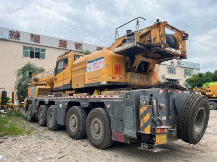 2019 XCMG Used Crane, The XCA220, Has A 73-Meter Boom, A 44-Meter Jib, And A 74-Ton Counterweight. It Has Been Operating For 2540 Hours And Is In Excellent Working Condition.