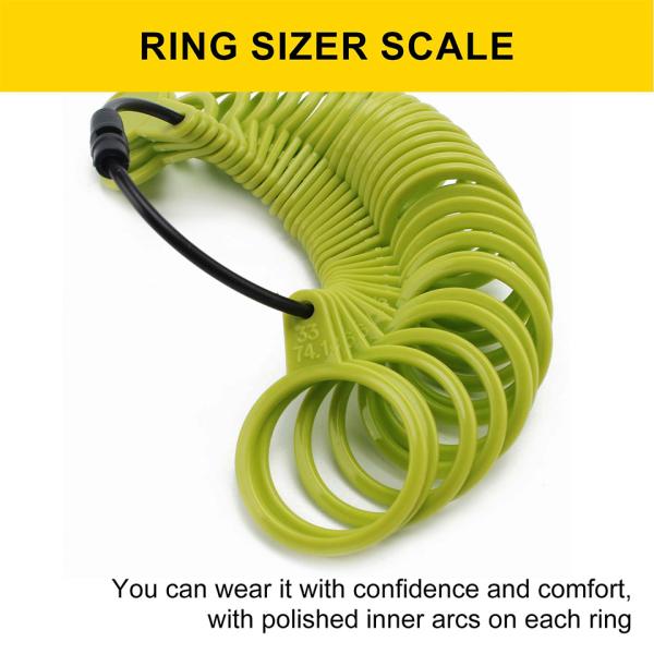 Размер США/Великобритании/Гонконга аксессуары для ювелирных изделий инструменты пластиковый безымянный датчик пальца