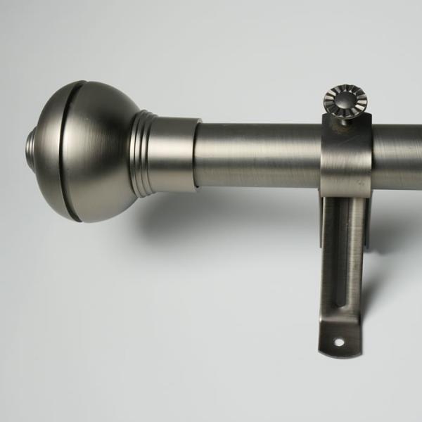 65 x 15 x 15 cm Iron Matte Black Pipe Curtain Rods