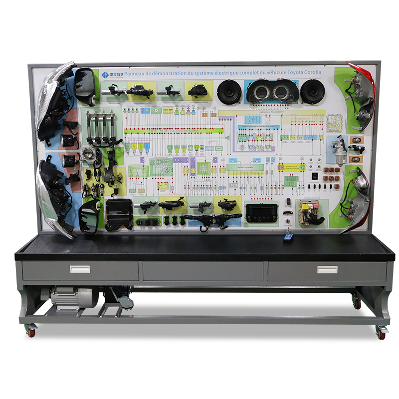Automotive Electrical System Metal Training Model Educational Equipment for Vocational Schools Teaching