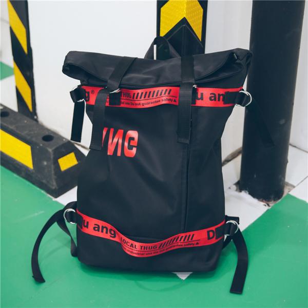 Backpack female Korean version of tide 2018 new stylish men's fashion large-capacity travel campus bag backpack