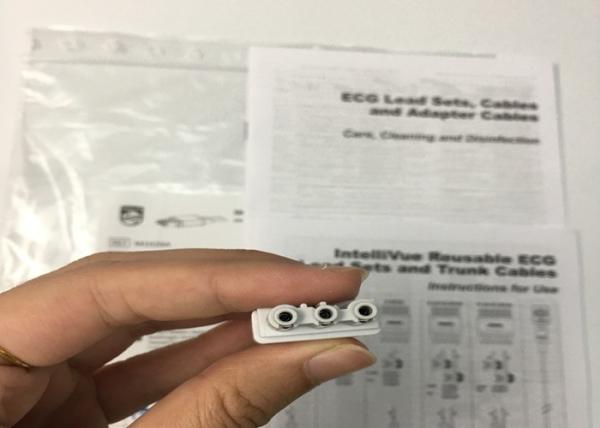 M1626A Interllivue Reusable ECG Lead Set Cables For Hospitals Clinics