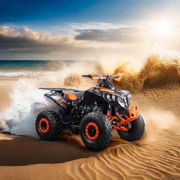 125cc-150cc Electric Gas Options 125cc Qaud Motorbike Air-Cooled 4-Wheeler ATV Quad Bike