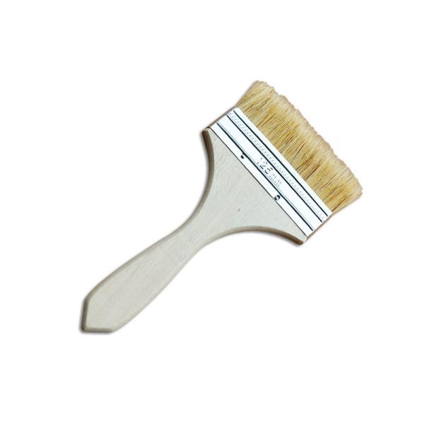 Simple Style Factoy Wooden Handle Paint Brush with Pure Bristle Support Customization