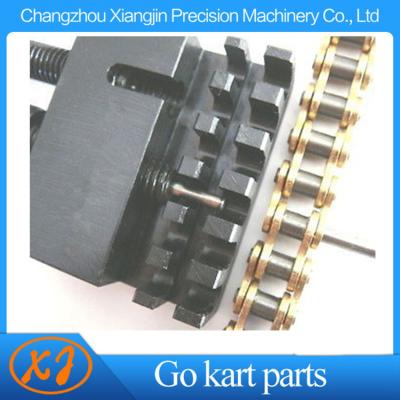 219# 35# CNC machining Black Oxided Steel Go Kart Chain Breaker