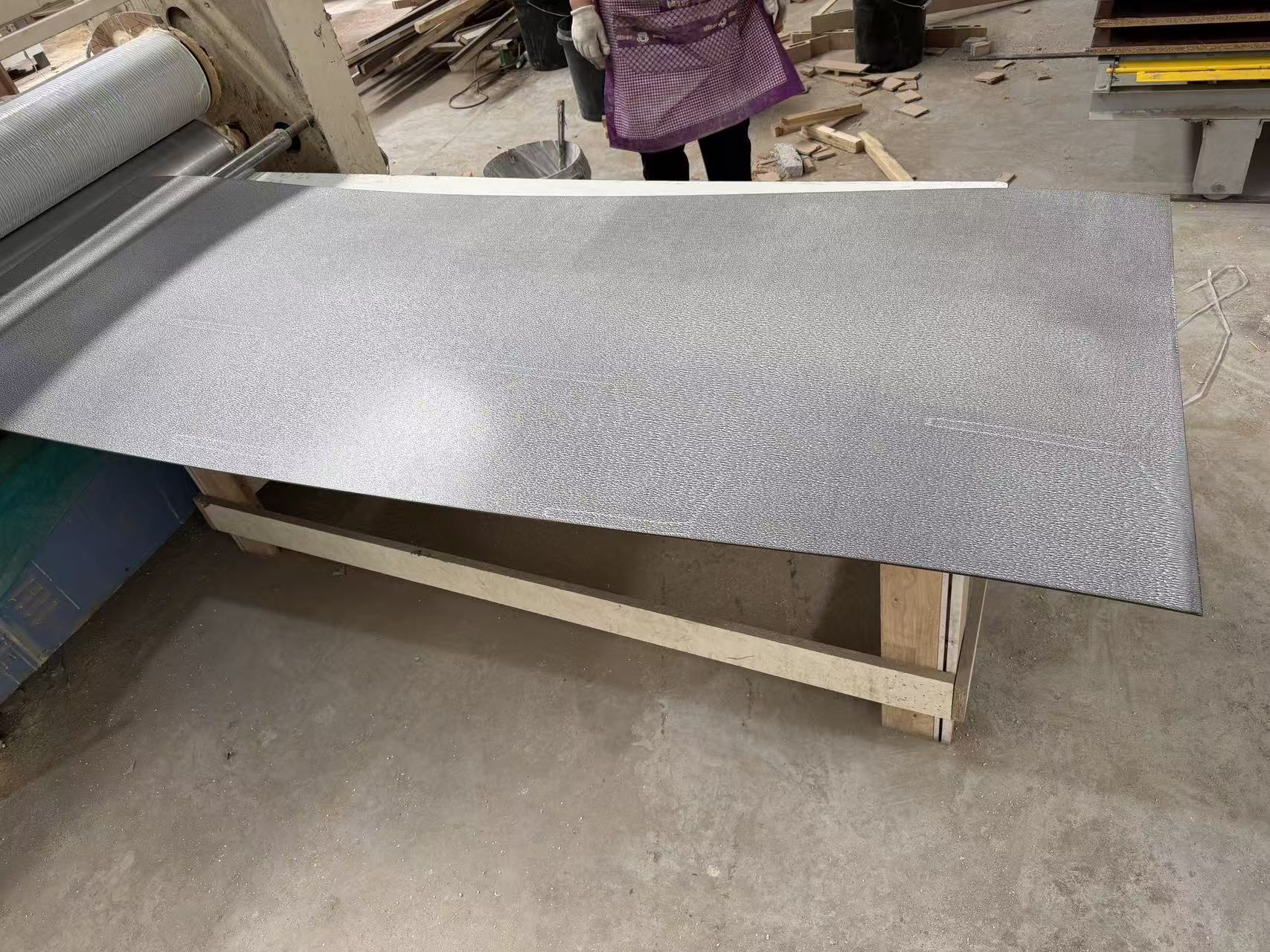 No-Smudge Solid Mdf Doors Solid Slab Door Anti-Glare Matte High-Traffic Home
