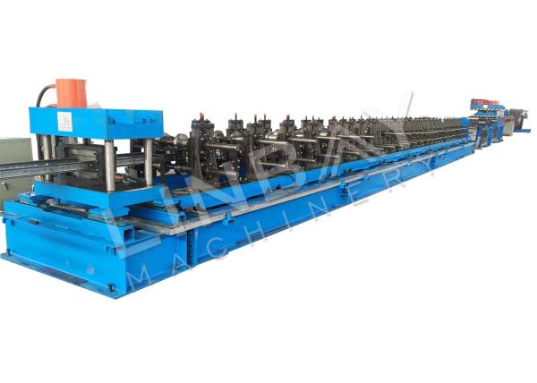 Hydraulic Punch Cable Tray Roll Forming Machine Carbon Steel  11kw