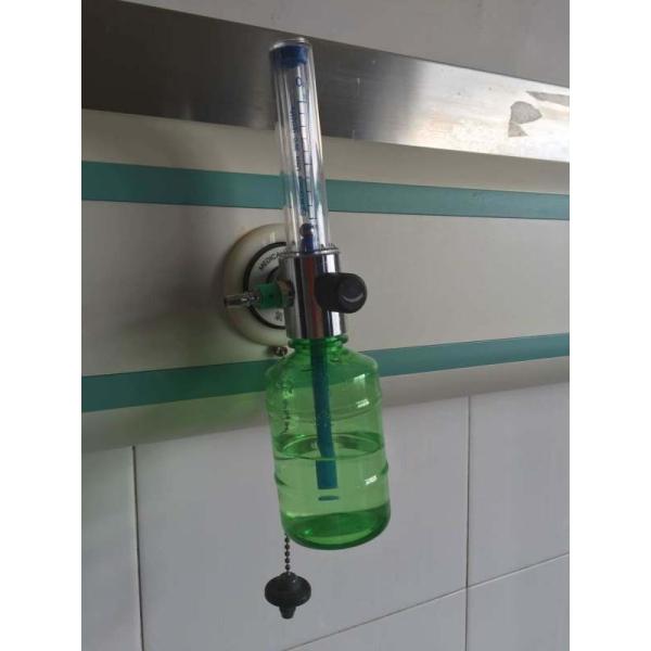 All Flow Rates Medical Oxygen Flow Meters in Brass or Aluminum for Closed Pipeline