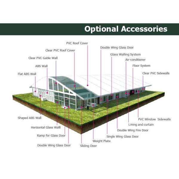 Huge Marquee Tent Structure System For Car Exhibition Show / White Party Tent