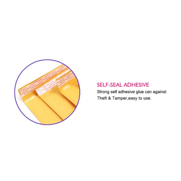 Biodegradable Tamper Evident Self Sealing Kraft Bubble Mailer
