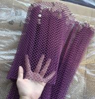 Customized Double Hook Chain Link Decorative Mesh Fireproof Metal Mesh Curtain