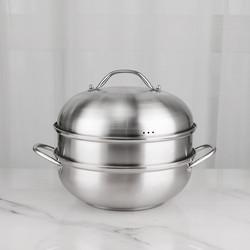 Restaurants Stackable Steamer Pot  28cm Stainless Steel 410