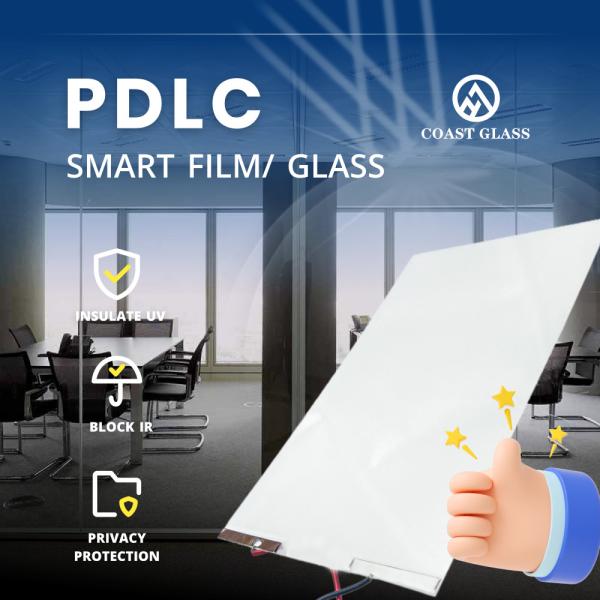 制御付きの電気染色型スマートPDLCフィルム 切り替え可能なインテリジェントウィンドウ