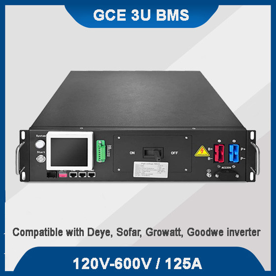 5000 записей событий Master Slave Все в одном напряжении BMS 120V-500V AC/DC Двойной источник питания Черный