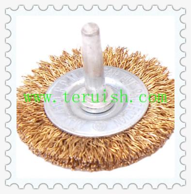Crimped Wire Rod & Flat  Wheel Brushes TR103