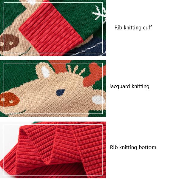 Fall Winter Children Clothes Toddler Pullover Cartoon Sweaters Knitted Christmas Sweater For Kids