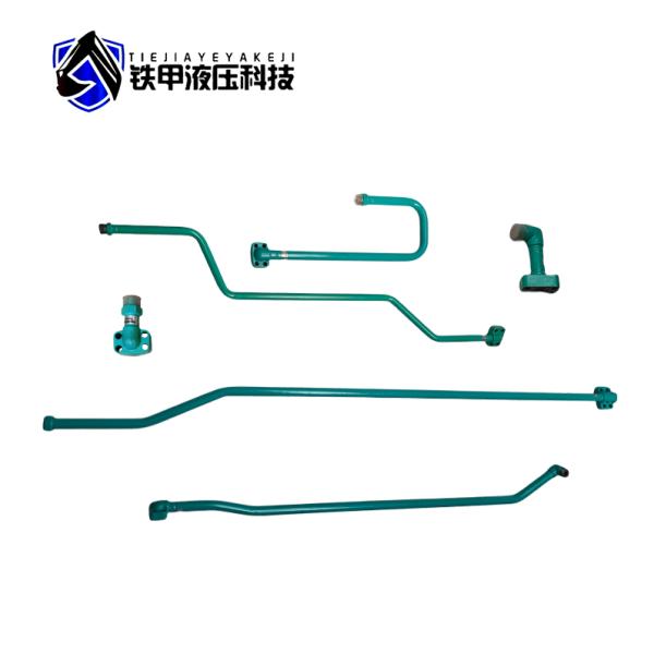 SK210-8 Excavadora cilindro de aceite hidráulico tubería de acero tubería de tubería cilindro de tubería