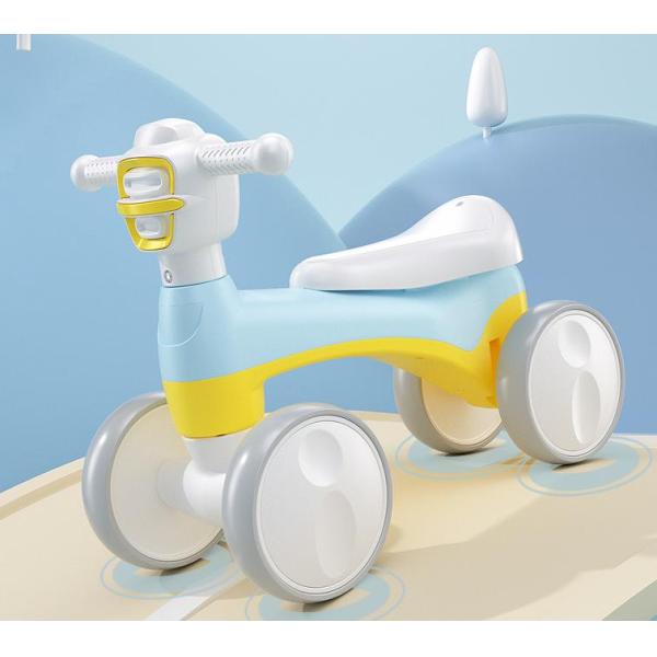 Балансовый велосипед езда на автомобиле игрушки детский скутер с удобным нескользящим рулем