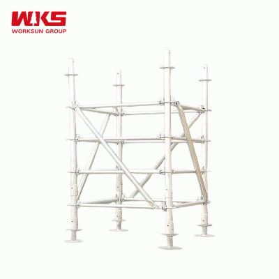 1.8KG - 18.75KG Ring Lock System Scaffolding Q235 Heavy Duty Scaffolding With