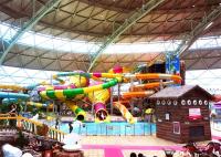 Anti Fade Commercial Spiral Water Slide pour des tours d'intérieur de glissière de fibre de verre de station de vacances