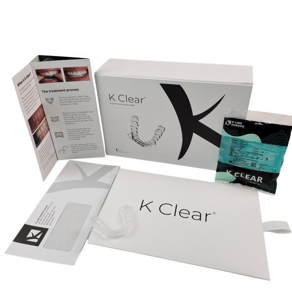 Custom Luxury Magnetic Dental Braces Kit Box with 350g Thickness Orthodontic Aligner Packaging Box