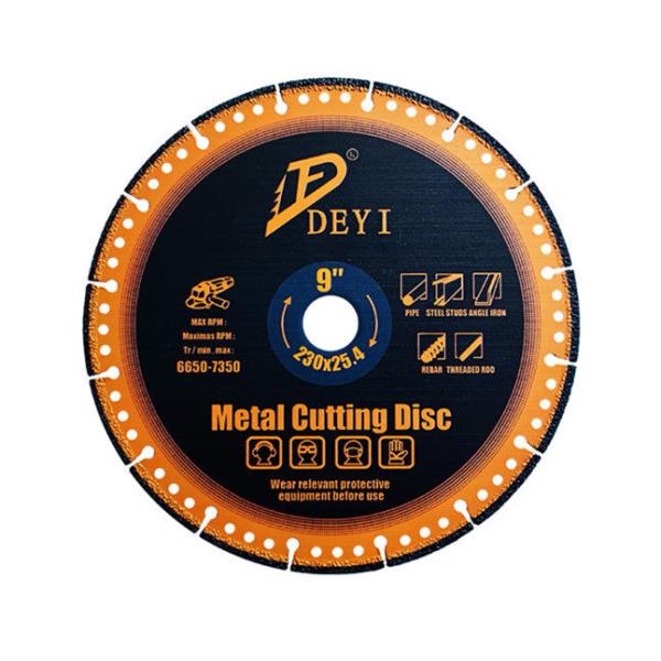 Универсальный каменный вакуум диска 230mm вырезывания диаманта паял