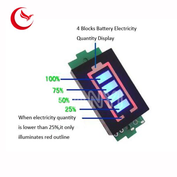 3-34V 1S-8S 5mA Lithium Battery Capacity Indicator Module