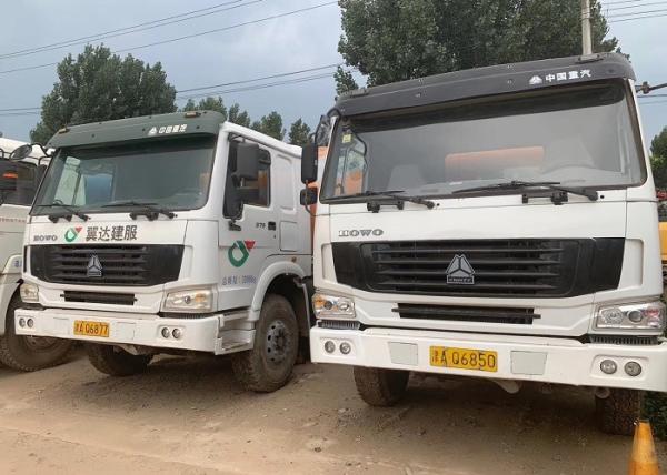 15m3 entregam em segundo caminhões do misturador concreto, chassi concreto do caminhão SINOTRUCK 8x4 da mistura pronta