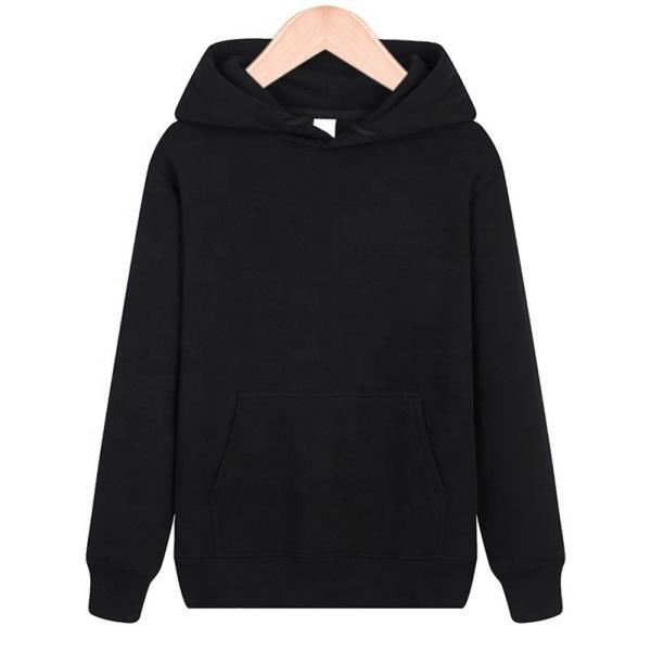 Wholesale Custumized Embroidered Custom Hoodies plain thick pullover hoodie unisex
