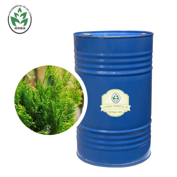 Amber Flavor Colorless Organic Cypress Essential Oil For Skin