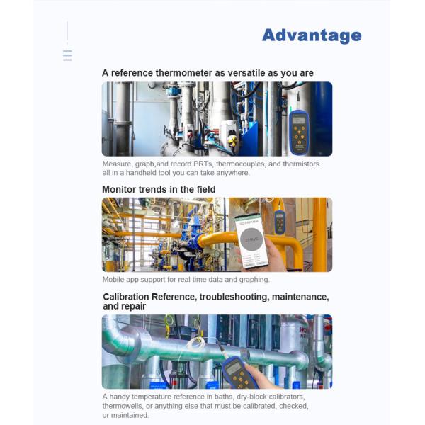 High Precision Industrial Temperature Measuring Thermometer for Calibration Reference