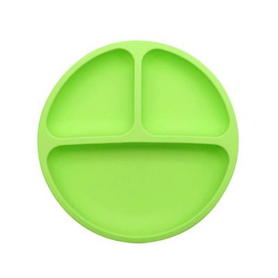 Food Grade Multicolor Baby Silicone Plates With Suction And Lids