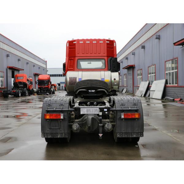 Modelo de camión de cabeza de tractor de remolque Dongfeng 6x4 GNL CNG camión de tractor con pantalla táctil