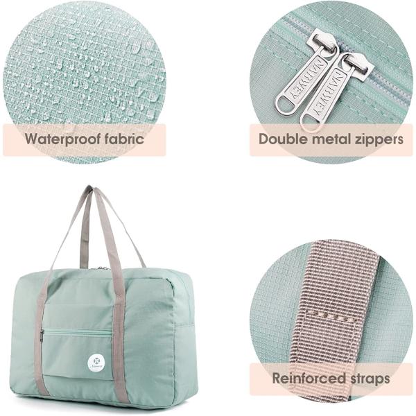 Sport Foldable Travel Duffel Bag Tote Carry On Luggage Weekender Overnight For Women