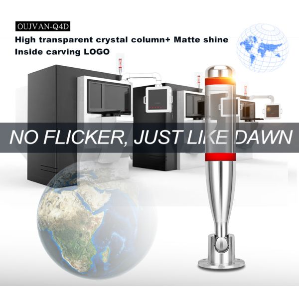 Flujo luminoso 400lm Luz de advertencia de torre Luces de pila LED para equipos pesados con garantía de aluminio