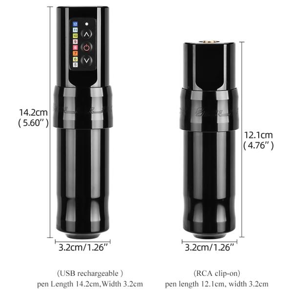 Искусство тела CE безкорневой двигатель татуировочной машины Kit Beauty Permanent Makeup Gun Kits