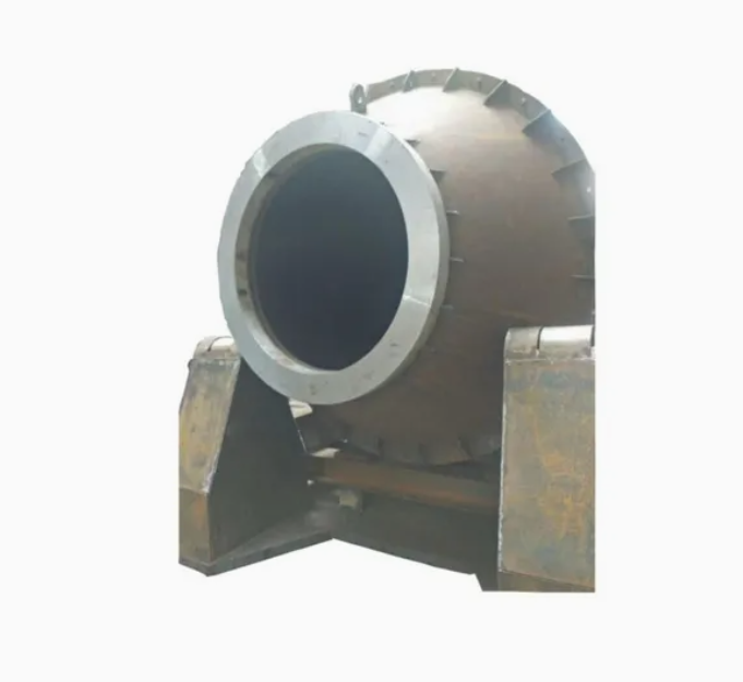 Tilting Rotary Metal Smelting Furnace For Secondary Non Ferrous Metal Recovery
