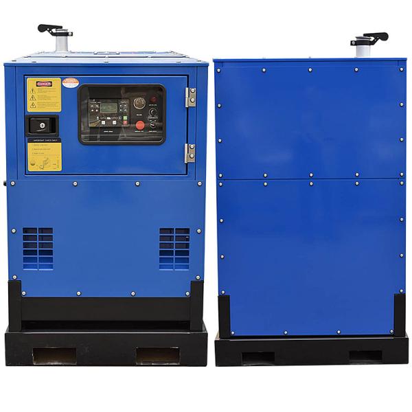 静かな動作と水冷却システムを持つAC3相ディーゼル工業発電機セット