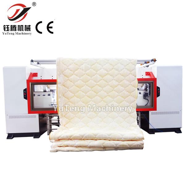 High Speed 1200 RPM Multi Needle Quilting Machine with 2450mm Quilting Width and 80mm Quilting Thickness