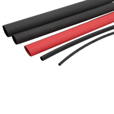 Polyolefin 600v da tubulação do psiquiatra do calor de 4x 4mm vermelho e preto