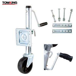 Side Wind Bolt Thru Marine Swivel Trailer Jack 1000 Lb Boat Trailer Jack