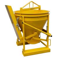 0,5 ciments Kibble de mètre cube 0,5 CBM Crane Kibble Yellow Painting