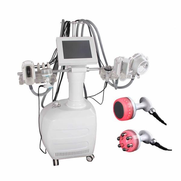 V10 40K Six Polar Vertical RF Skin Tightening Machine Sculptor Cavitation
