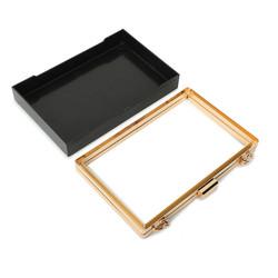 A embreagem da parte superior do OEM do ODM molda a caixa Rose Gold For Luggage Wallet Wearproof