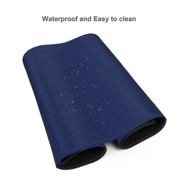 Computer Accessories XXL Rubber Base Desk Mat with Stitched Edges Keyboard Mouse Mat Desk Pad