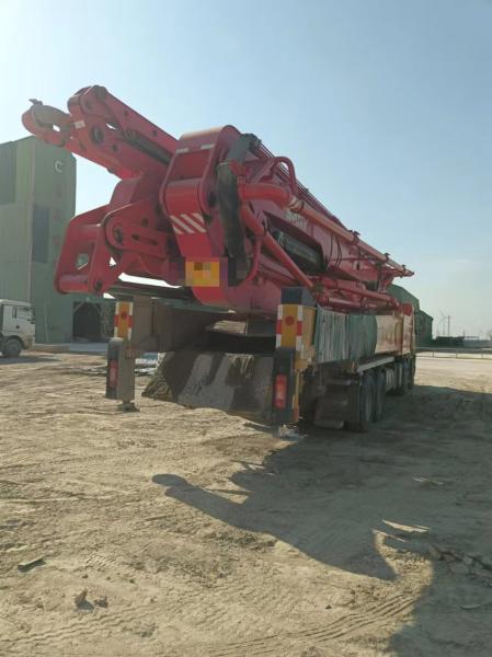 62m Concrete Pump Truck Equipment with  Volvo Chassis Stable Condition