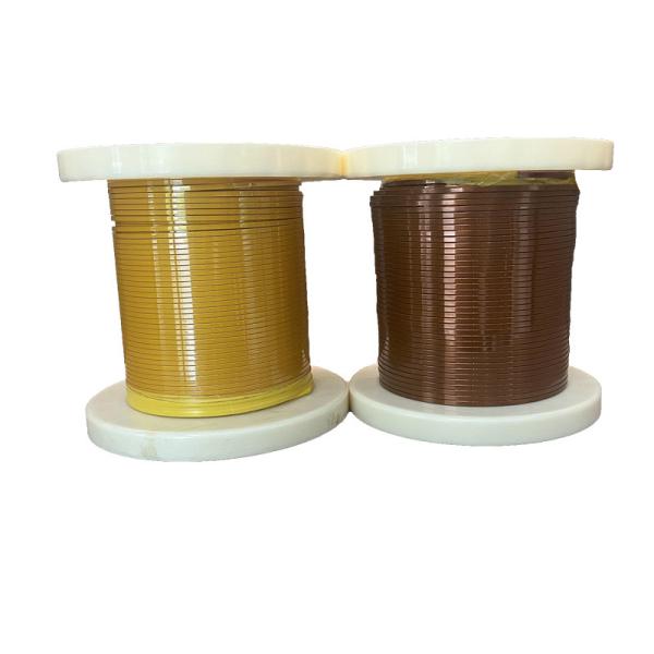 240℃ Corona-resistance Enamelled rectangular copper  wires HEVW-240C in transformer for natural color