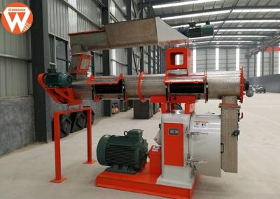 Siemens Motor 10T/H Pellet Making Machine , Pig Rabbit 1.5-12MM Animal Pellet Machine